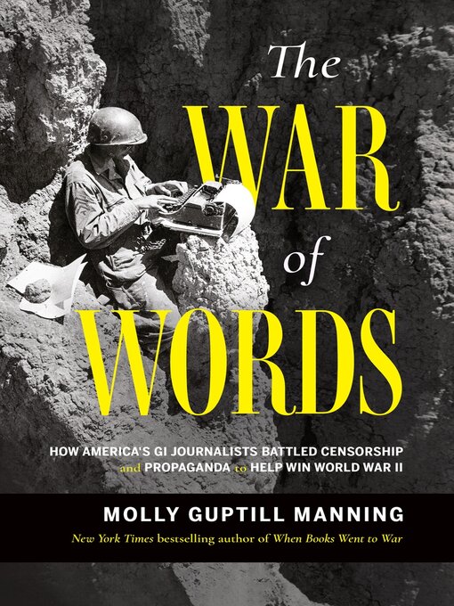 Title details for The War of Words by Molly Guptill Manning - Available